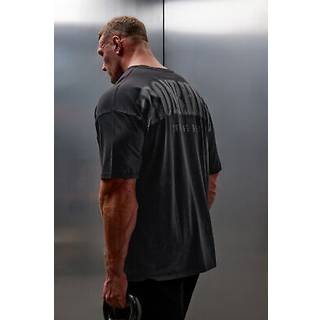 BadRhino Big & Tall BadRhino Big & Tall Black 100% Cotton IronRhino Acid Wash T-Shirt