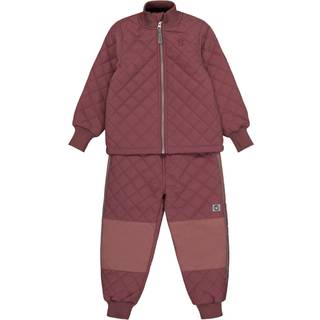 Mikk-line Rose Brown Termosæt Med Fleecefoer