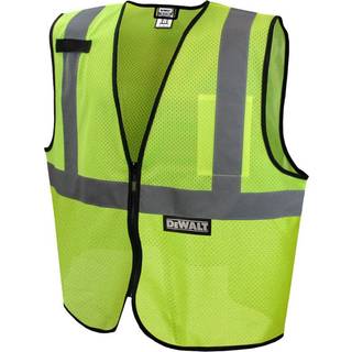 Dewalt DSV220 Klasse 2 Economy Mesh Vest - Grøn - størrelse M