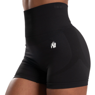 Olivia Seamless Shorts, Black