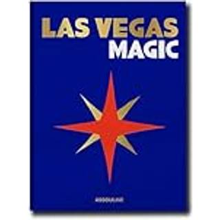 Assouline Coffee Table Books - 'Las Vegas Magic' in Blue Papaer, Cardboard, Cloth