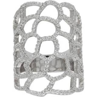 Joanli Nor  ALAINENOR ring i sølv m. zirkonia - Str. 52**