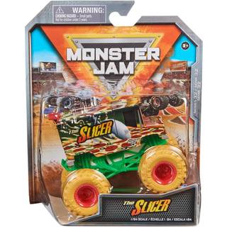 Monster Jam Official The Slicer Monster Truck Die-cast Vehicle 1:64 Brnelegetj til drenge fra 3 r og opefter