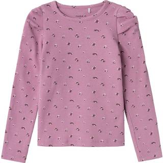 Name It Mauve Orchid Blomstret Top