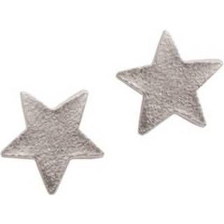 Heiring - Ørestikker i rhodineret sølv med stjerner**