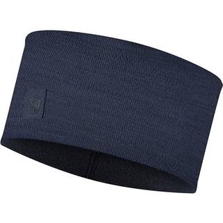 Buff Wide Headband 100% merinould-solid cloud