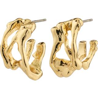 Pilgrim FOTINI hoop øreringe guldbelagt