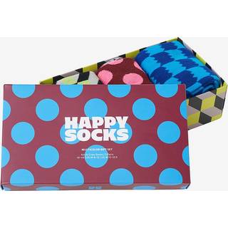 Happy socks 3-pak Classic Multi Color Socks Gift Box - Multi-colour-2 - Str 41/46