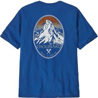 Patagonia Chouinard Crest Pocket Responsibili-Tee T-shirt Herrer størrelse L farve grå