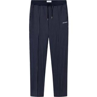 Les Deux - Ballier Pinstripe Track Pants - Bukser til herre - dark Navy/lig - L