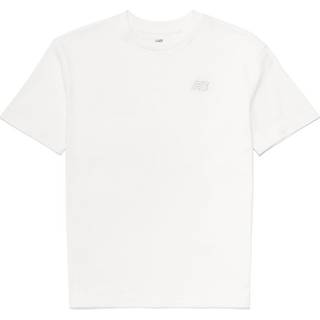 New Balance New Balance White Kids Jersey Small Logo 100% Cotton T-Shirt