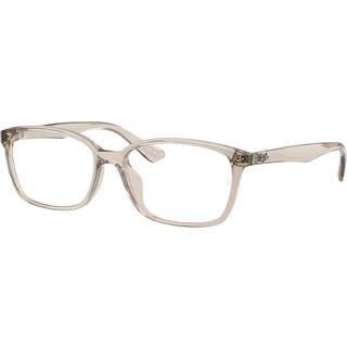 Ray - Ban Unisex RX7094D 8271 Optiske stel Injiceret Brun Transparent Firkantet Normal