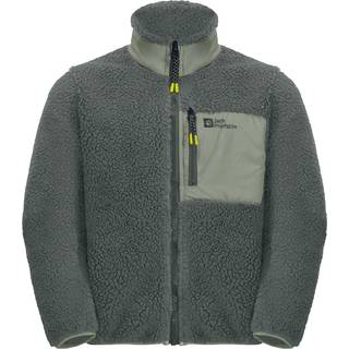 Jack Wolfskin Jack Wolfskin Light Green Ice Curl Contrast Pocket FZ Jacket