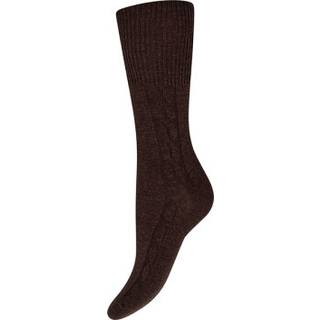 Ankelstrømper "cosy fold" | Polyamid | Karamel