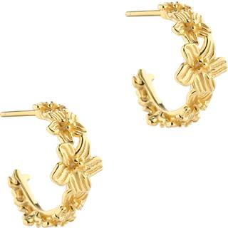 JASMIN MEDIUM HOOP | GOLDEN