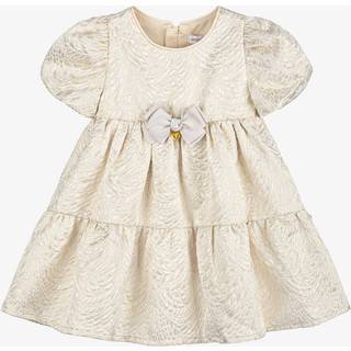 Angels Face Guld Jordan Deco Jacquard Tiered Kjole2 - 3 år (92 - 98cm)