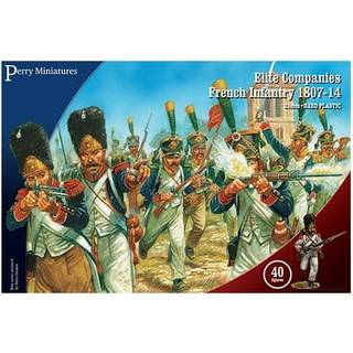 Perry Miniatures - Elite Companies French Infantry 1807-14 (40x 28mm multi -del plastikfigurer)