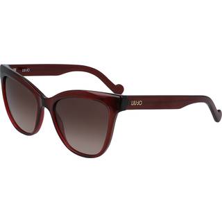 Liu Jo Kvinde LJ719S 41749 604 Solbriller Plast Bordeaux Brun Cat Eye Skygge