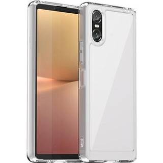 Sony Xperia 10 VI Ridsefast Hybrid Cover - Gennemsigtig