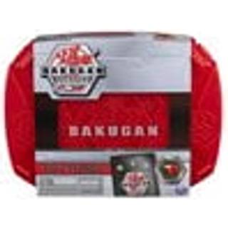 Bakugan Baku-Storage Case med Dragonoid Collectible Action Figur og handelskort r?d