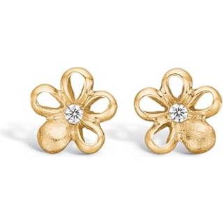 Blossom Copenhagen 9 kt guld blomster ørestikker