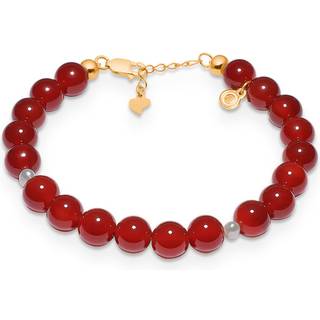 Studio Z Genuine forgyldt armbånd med carneol