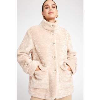 Gustav Maddy fake fur coat 54315-2031 Jakke - Beach Sand