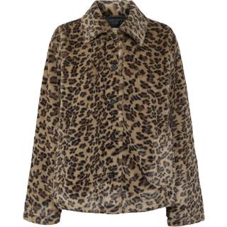 PIECES dame jakke PCROBYN - Brown Sugar LEO - S