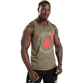 Lafayette Racerback Tank Top, Army Green