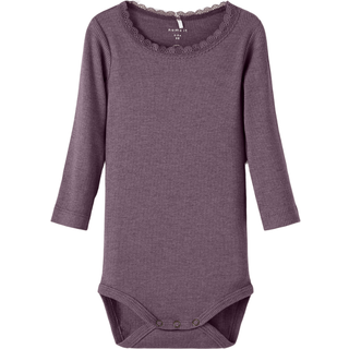 NAME IT Kab langærmet body - Arctic Dusk