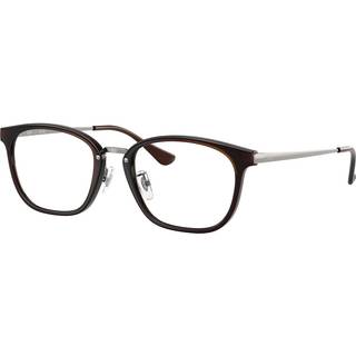 Ray - Ban Unisex RX7247D 5392 Optiske stel Injiceret Brun Transparent Firkantet Normal