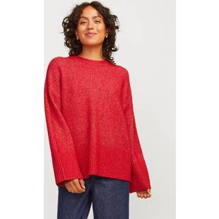 JJXX - Jxollie Diverse Crew - Striktrøjer og cardigans til kvinder - Racing Redstripes-/v - S