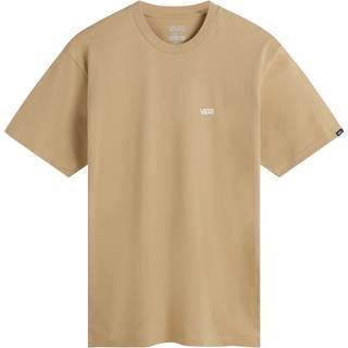 Vans - Left Chest Logo T-Shirt, Man, Beige, Size: M - Beige - M