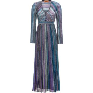 Missoni Striped lamÃ© maxi dress - multicoloured - M