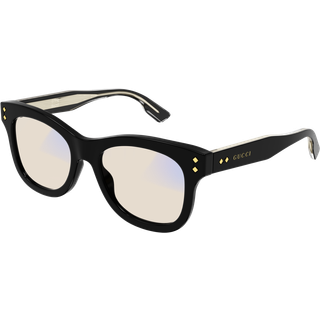 Gucci Kvinde GG1086S 001 Solbriller Acetat Sort Cat Eye Fotokromatisk