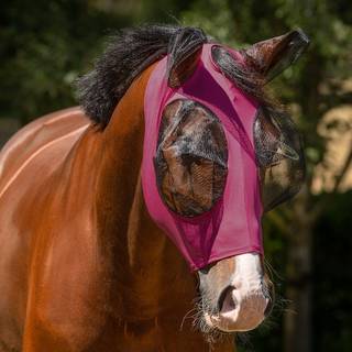 QHP Super Bug insektmaske - Pink, Pony