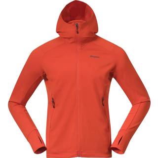 Bergans Men's Rabot Merino Tech Midlayer Hoodie Lava, XXL