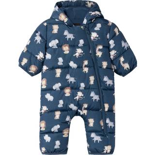 Name It Dark Denim Dyreprint Køredragt