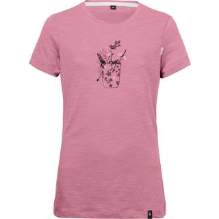 Chillaz Kid's Gandia Chalkbag Flower T-shirt Børn størrelse 152 farve pink