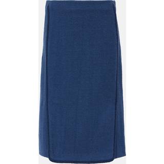 Etro Wool-blend pencil skirt - blue - L