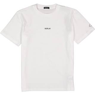 Replay Herren T-Shirt weiß