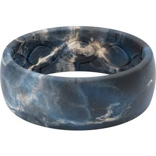 Groove Life Nomad Rapids Silicone Ring Breathable Rubber Wedding Rings for Men Lifetime Coverage Unik designkomfort Fit Ring - St?rrelse 9