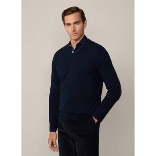 HACKETT Herren Pullover blau unifarben