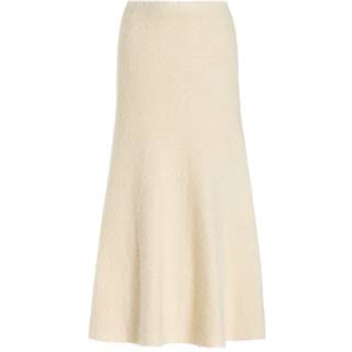 Gabriela Hearst Manni knitted cashmere maxi skirt - white - M