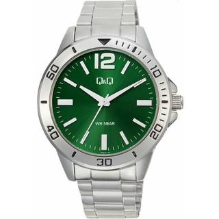 Mænds Q&Q Q28B-011PY Stilfuld Ur (Ø 44 mm)