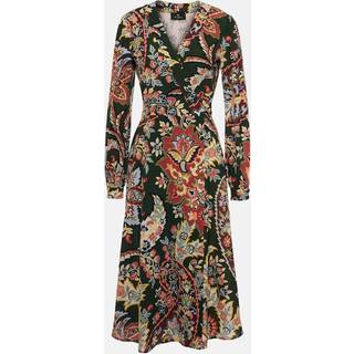 Etro Printed wrap dress - multicoloured - M