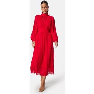 Structured Bow Midi Dress