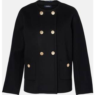 &#39;S Max Mara Samantha virgin wool peacoat - white - S-M