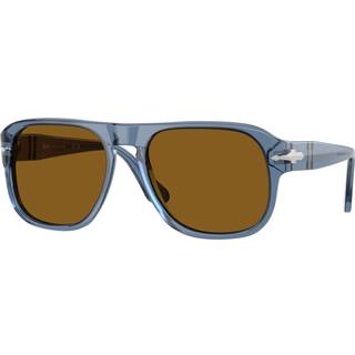 Persol PO3310S JEAN 121833 54 Solbriller Mænd Blue - Transparent Navy Blue - 54mm