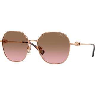 VOGUE EYEWEAR Kvinde VO4318SB 515214 Solbriller Metal Guld Rosa Geometrisk Normal Skygge